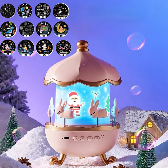 Carousel Night Light for Kids Gifts